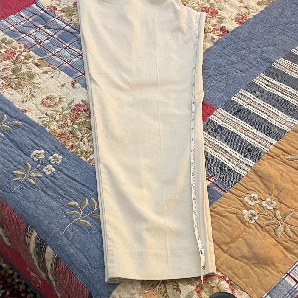 J. Crew Skimmer Pant City Fit Beige Pants - Picture 6 of 6